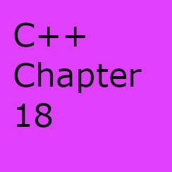 C++ Chapter 18: Static data members, static member functions and  Static objects in C++