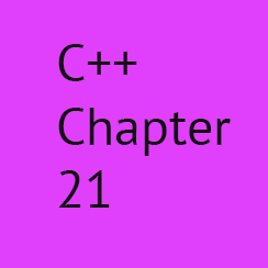 C++ Chapter 21: Different types of Classes in C++
