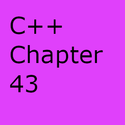 CPP chapter 43:  Class template with Overloaded Operators and template Inheritance in CPP