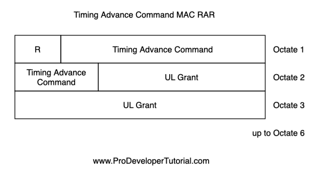 LTE MAC CE: Timing Advance Command